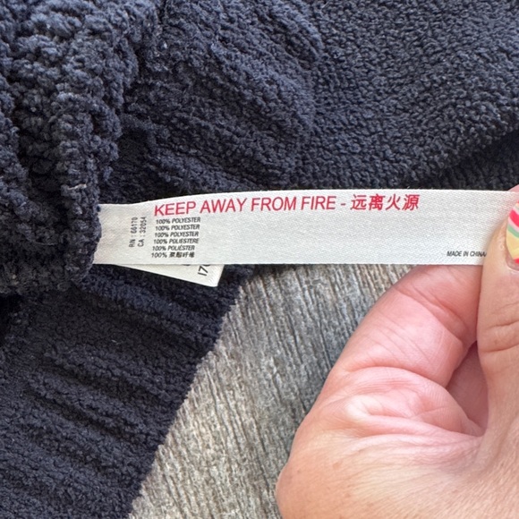 Free People Black Cropped Hoodie - Picture 3 of 15